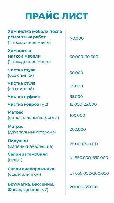 | Nova Cleaning | Выездная химчистка мебели и авто