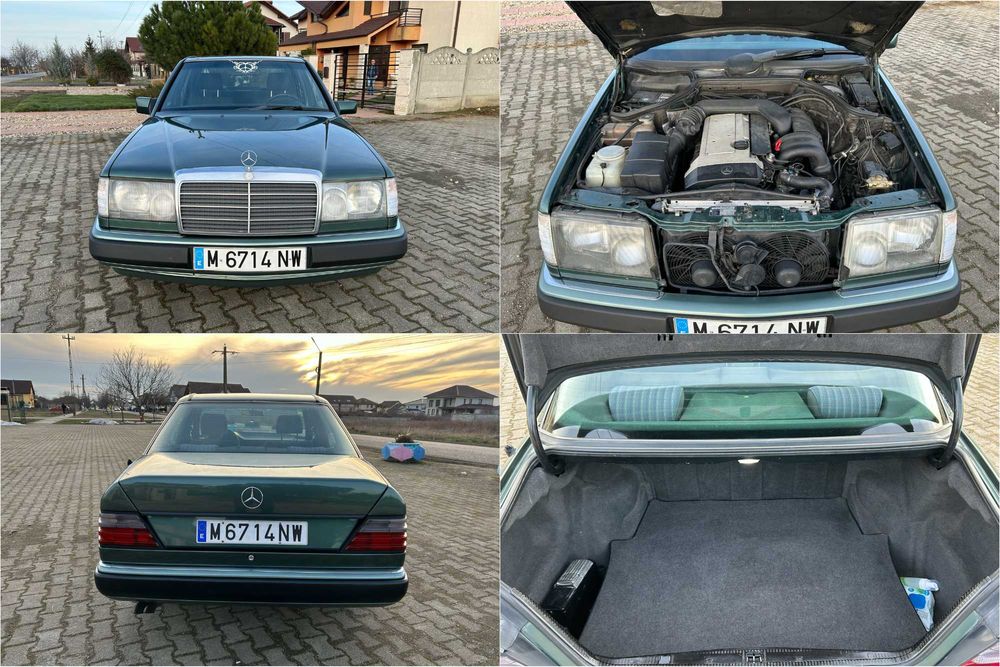 Mercedes E320/w124 220cp 143.600km Spania Cutie Getrag Plata in Rate