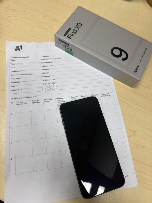Oppo Find X9 Black 512 gb
