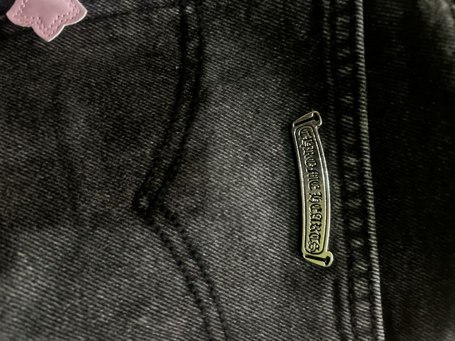 Blugi chrome hearts flared