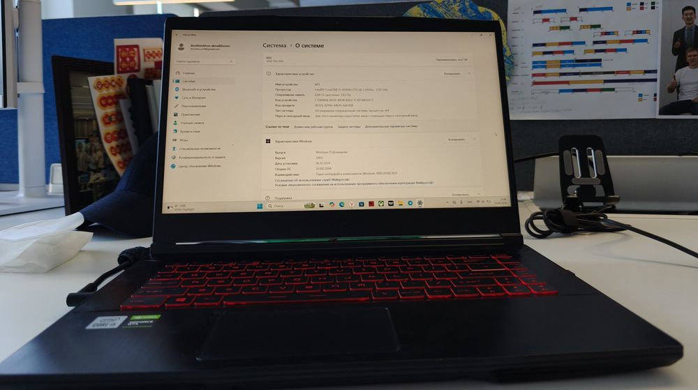 MSI GF63 Thin 10SC Gaming Noutbuk СРОЧНО ПРОДАМ