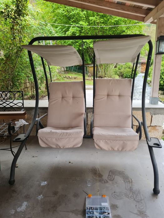 Градинска двойна люлка