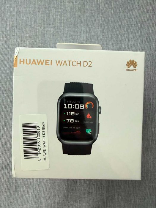 Smartwatch HUAWEI Watch D2, Android/iOS, Black