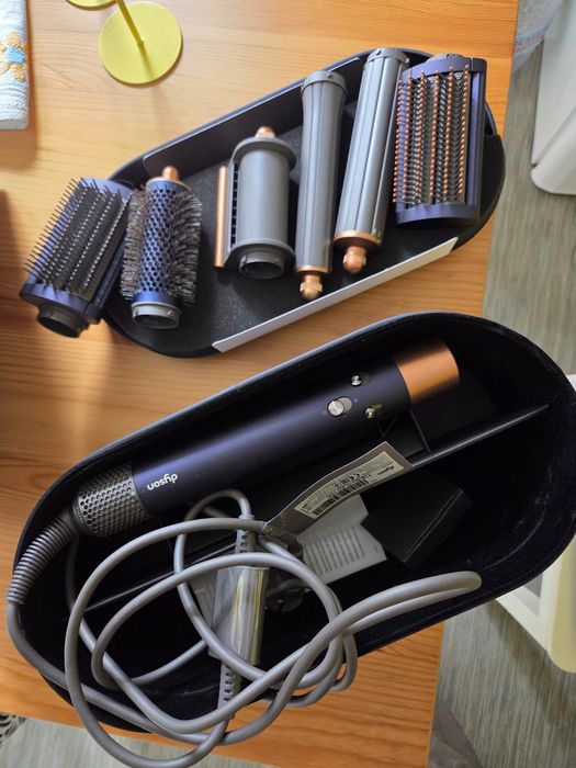 Dyson HS05 Airwrap Complete Long Multistyler, Prussian Blue/Copper