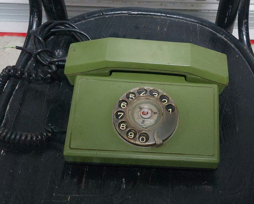 Ретро телефон червен 6 броя