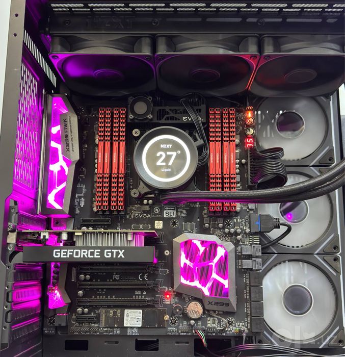 Комплект монстр X299 Evga FTW + I7 + 32GB RAM