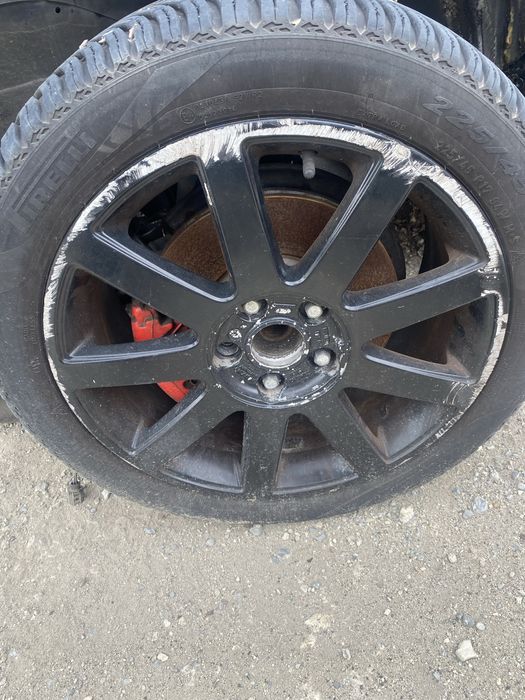 Джанти ауди s line 17 цола с добри зимни гуми