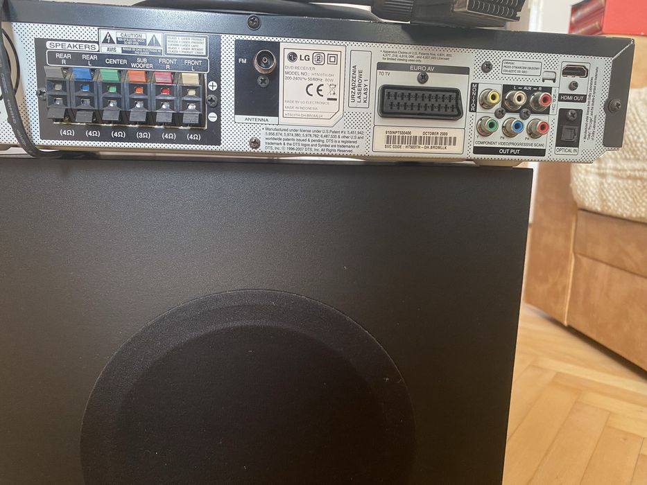 Boxe Home Cinema LG