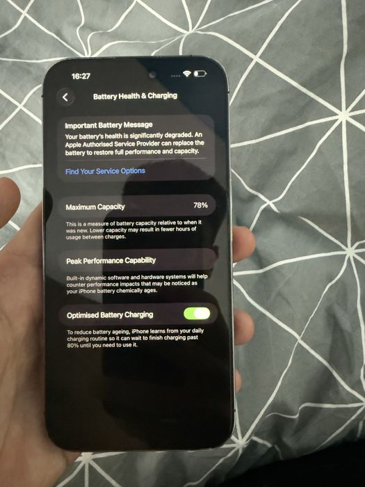 iPhone 14 Pro Max 128gb 78%