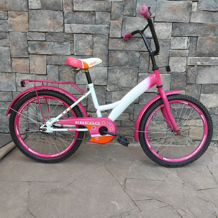 Велосипед велик для девочки Prego. Размер 20.