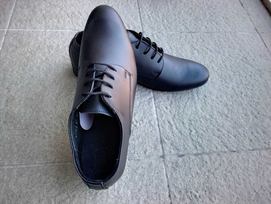 Мъжки летни кожени обувки