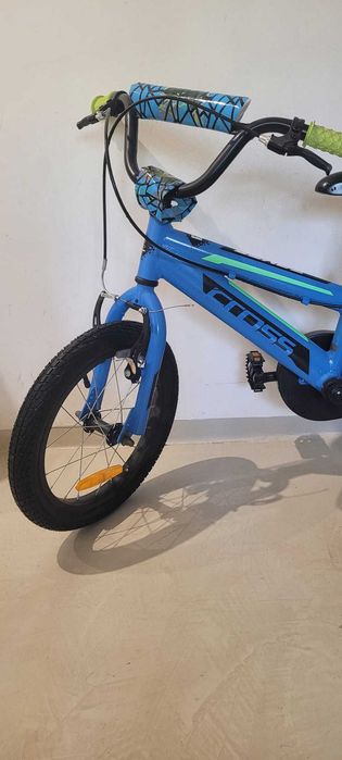Bicicleta copii Cross Boxer Junior Line, 3+, include roti ajutatoare