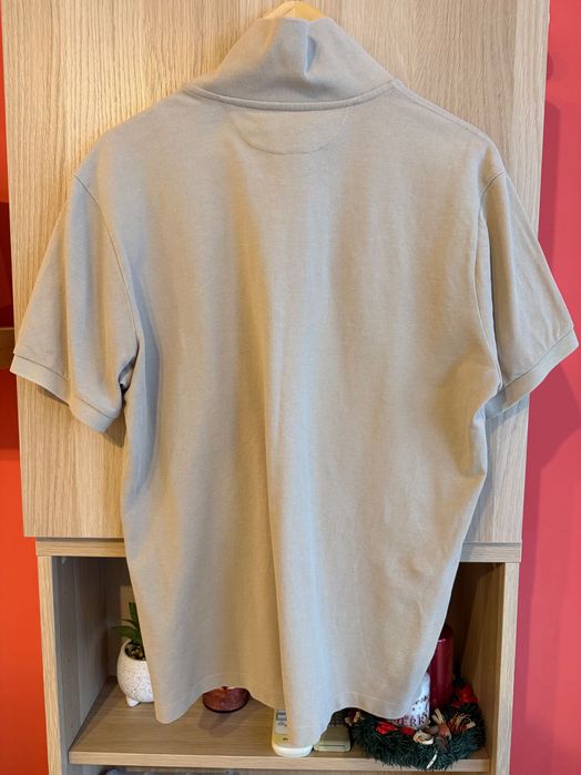 Оригинална мъжка тениска с яка Massimo Dutti, размер М