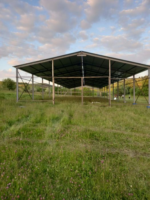 Vând hală  metalică 10x25