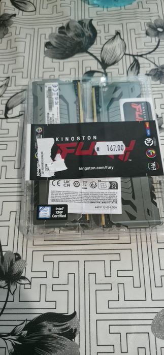 RAM Памет Kingston Fury Beast RGB 2x16GB DDR4