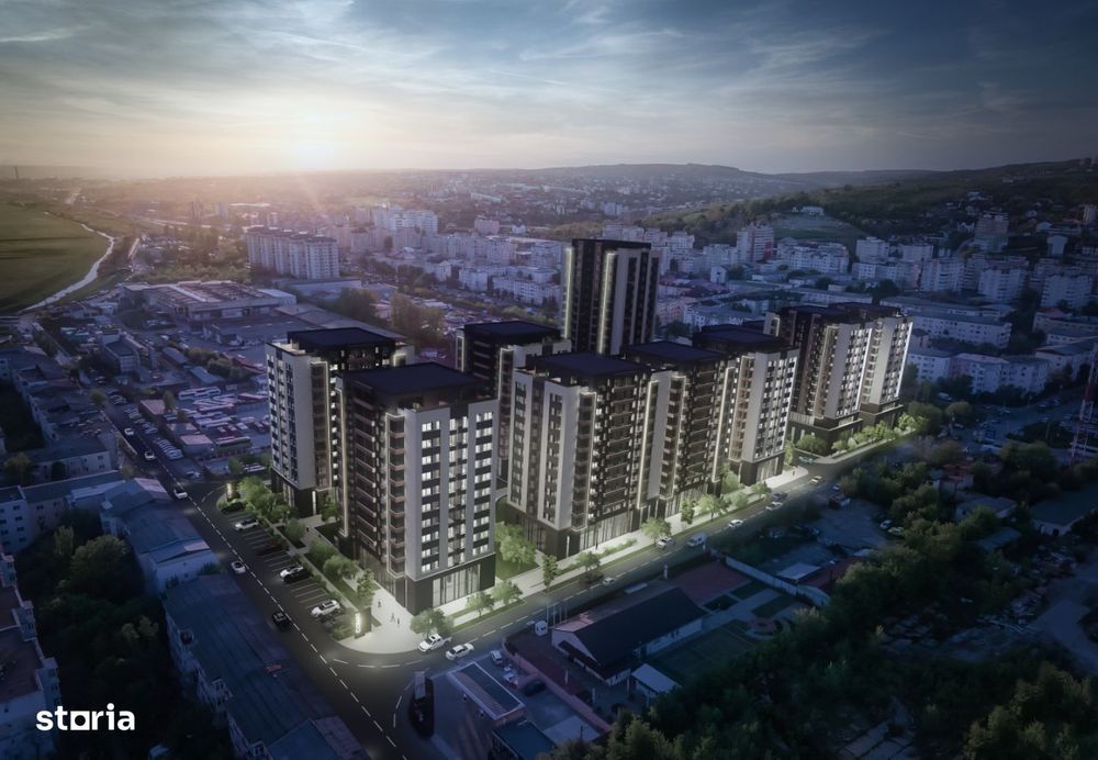 Ap. 1 Cameră - Dezvoltator: Comat Towers, TIP 7, 38mp, Păcurari