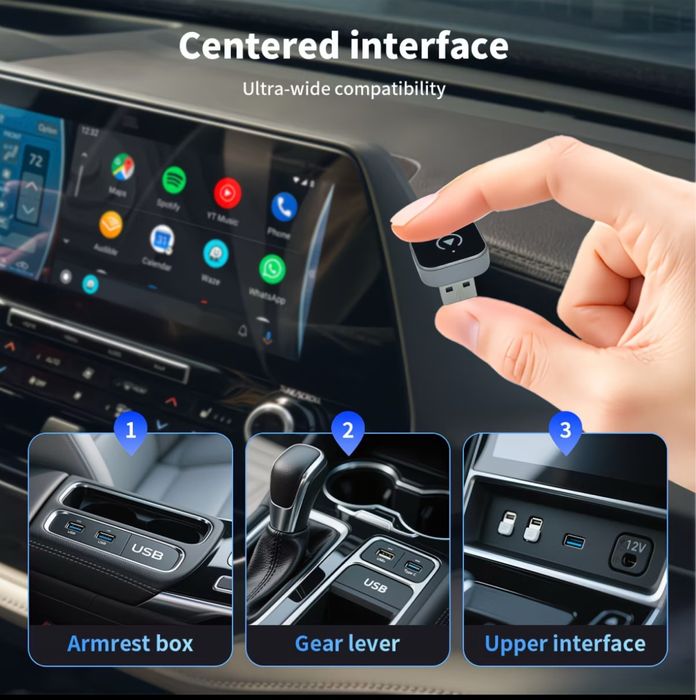 Беспроводной Apple Carplay