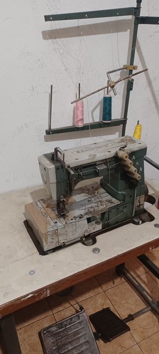 Шевни машини права  и  покривни