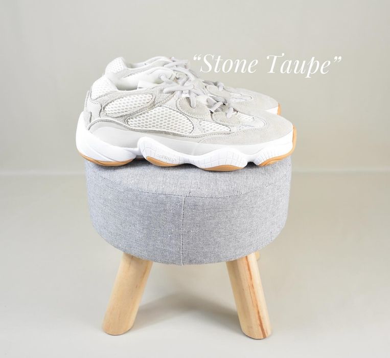 Pantofi Sport Yeezy 500 Stone Salt - Stone Taupe- 100% Originali