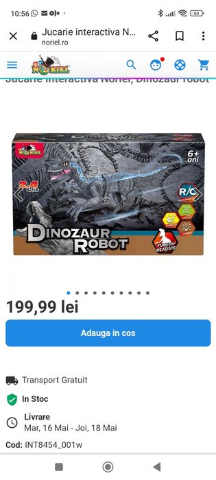 Dinozaur robot Noriel