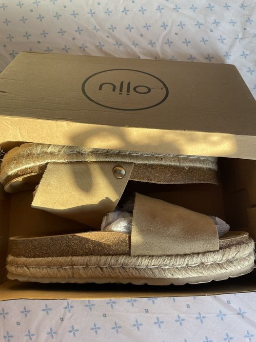 Дамски чехли - естествена кожа