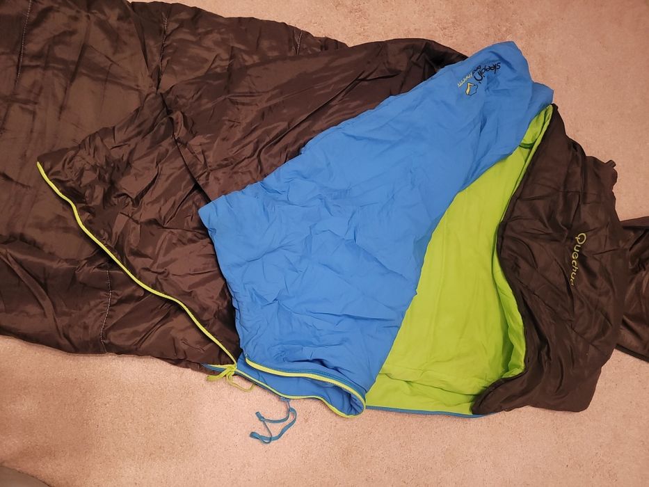 Sac de dormit Decathlon Quechua Rando Thermo (cu saltea integrată)