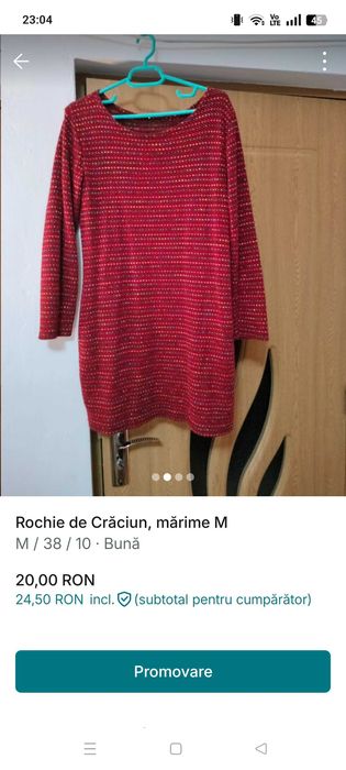 Rochie mărime M, mai groasa