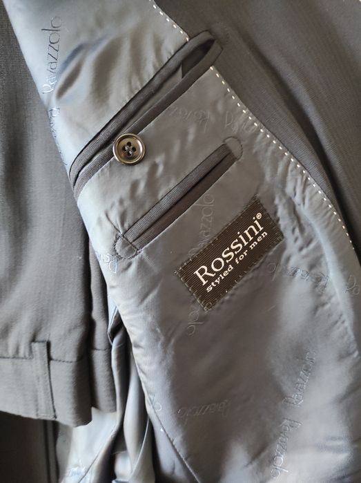 Италиански костюм - тъмносин