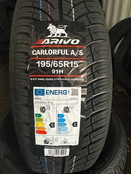 Нови Всесезонни Гуми Arivo Carlorful A/S 195/65R15 91H Нов Dot