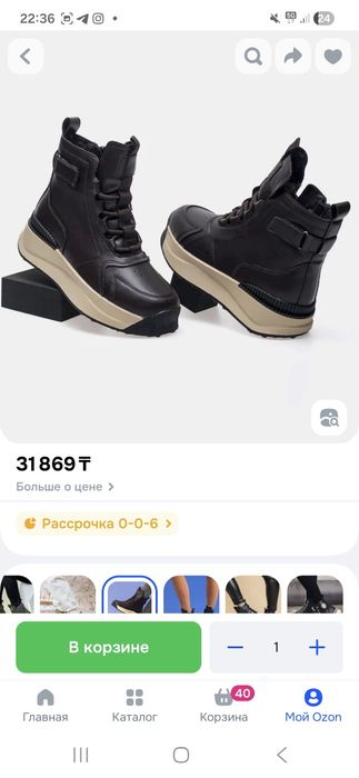 Зимние сапоги BADEN