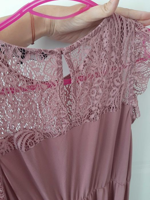 Официална рокля с дантела L