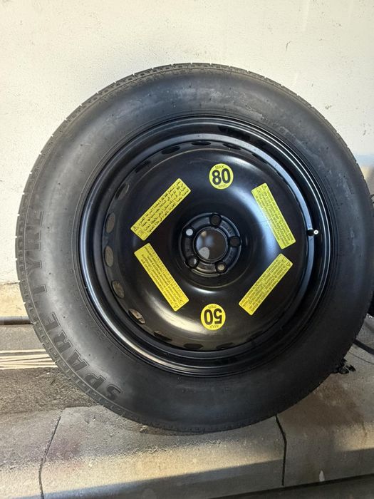 резервна гума патерица за ауди и мерцедес 15,16,17,18,19 и 20 цола