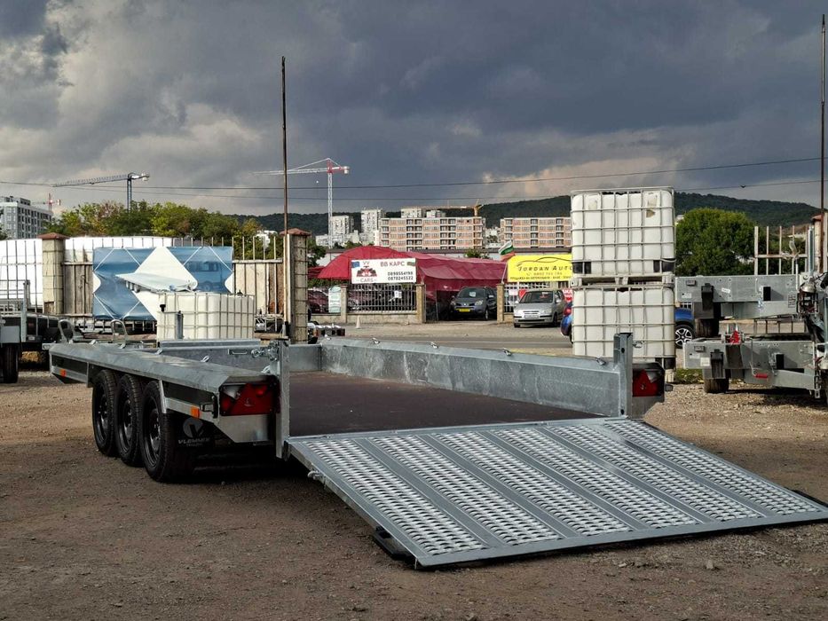 НОВО ремарке за строителна техника VLEMMIX MT400 3500kg