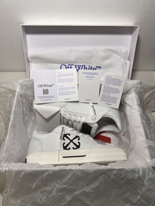 Off-White Vulcanized Sneakers | 36 ( fit 37 )