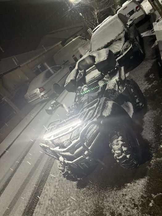 Atv Cf-moto 400 4x4 full echipat-troliu, bara led,cutii depozitare