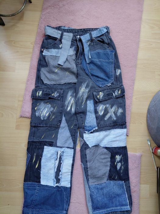 Blugi patchwork admade