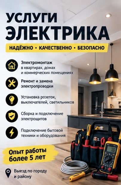 Элктрик быстро профессионально