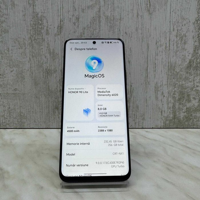 Honor 90 Lite 256/8GB Black Zeus Amanet Vitan 4338