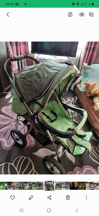 Коляска б/у в хорошем состоянии