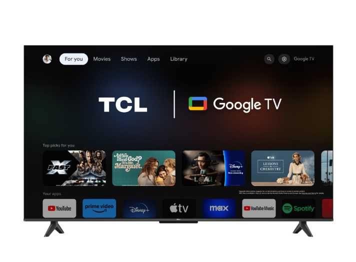 Hope Amanet P5-Televizor TCL LED 55P655, 139 cm, Smart Google TV, 4K Ultra HD, Clasa