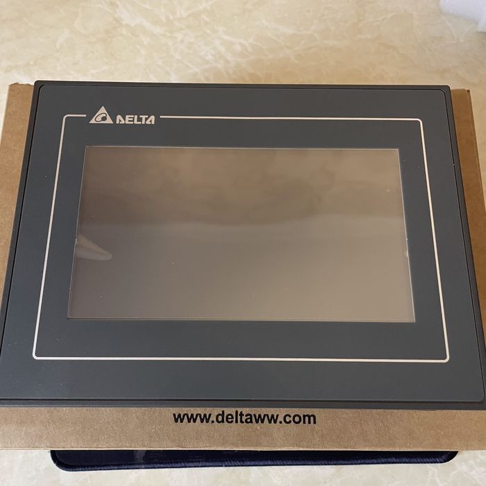 Delta HMI screen. DOP-107EV