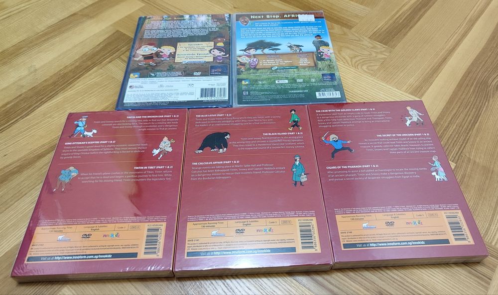 Dvd диски мультфильмы на английском языке запечатлены