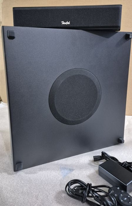 "Teufel" Cinebar one soundbar +T6 Subwoofer MK2 20
