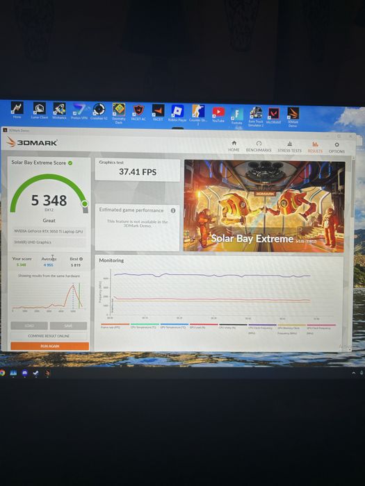 ASUS TUF Gaming F15 i7-11800H RTX 3050 Ti 16GB 144Hz