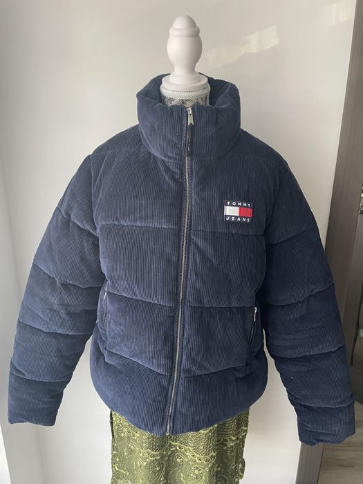 Geaca originala navy Tommy Hilfiger