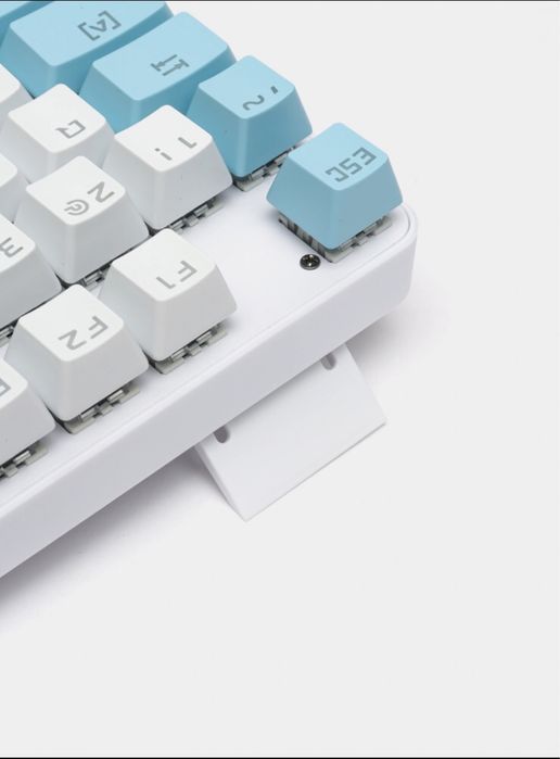 Mexanik klaviatura BAJEAL K100.Blue-White,87 tugma,RGB yoritgichli