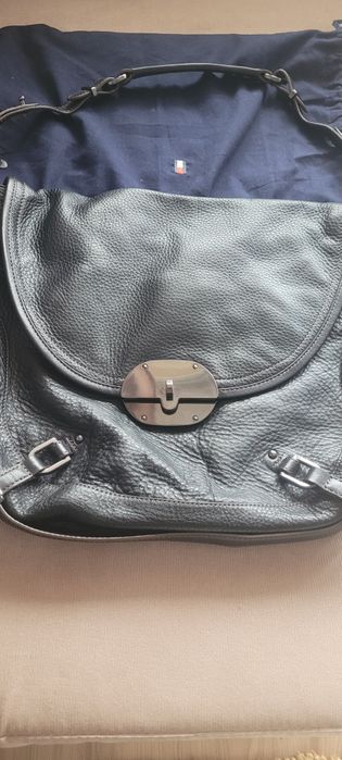 Чисто нова, естествена кожа, Tommy Hilfiger