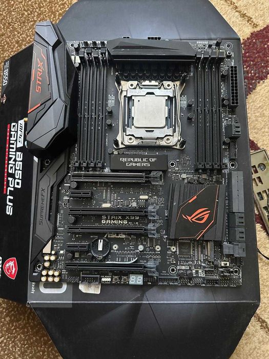 Placa de Baza Asus ROG STRIX X99 GAMING cu CPU Intel Xeon E5-2680 v4