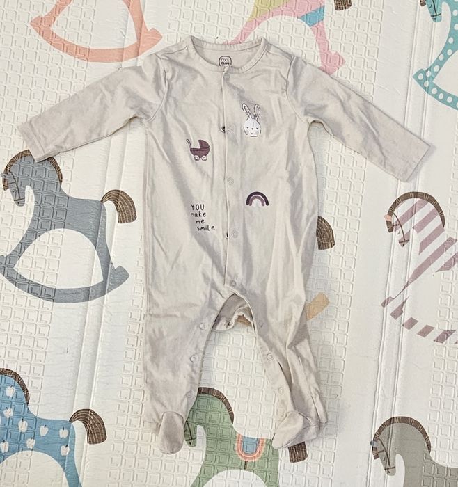 Vand pijama tip salopeta pentru fete, set de 5, marimea 68