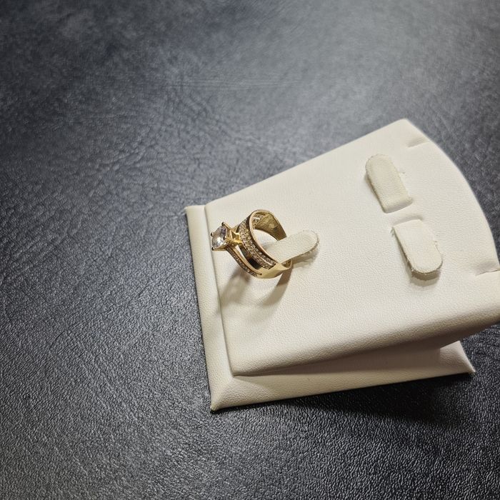 Кольцо Золотое одноглазка 585